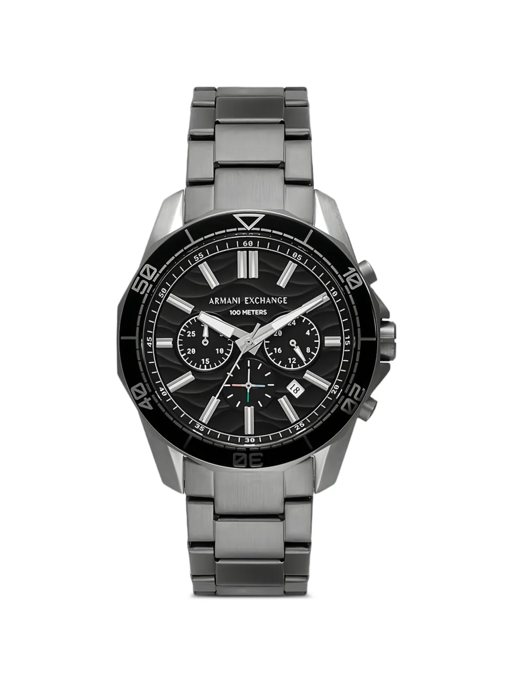 Armani Exchange Spencer chronograph 44mm watch - Nero