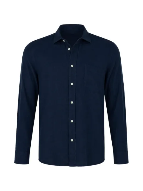 HARTFORD chest-pocket linen shirt