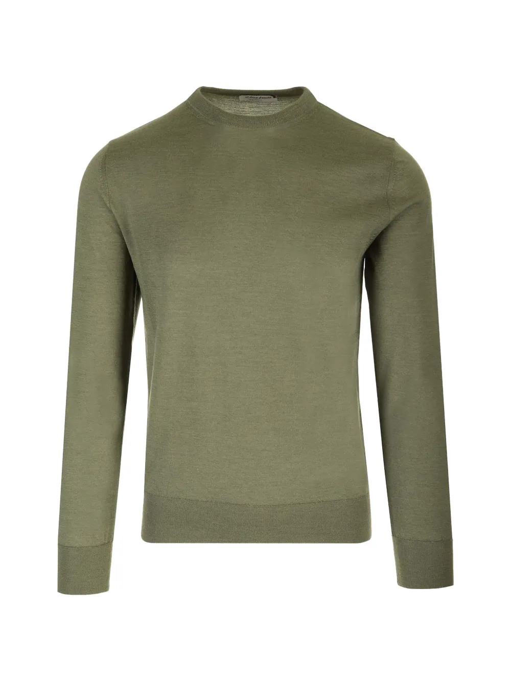 Al Duca D’Aosta 1902 fine-knit crew-neck sweater - Grün