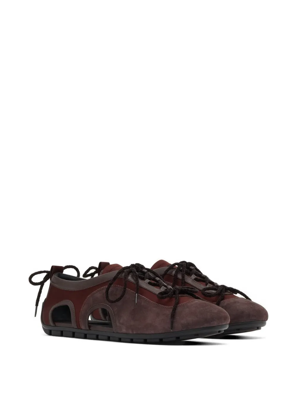Simone Rocha cutout ballerina sneakers Bruin