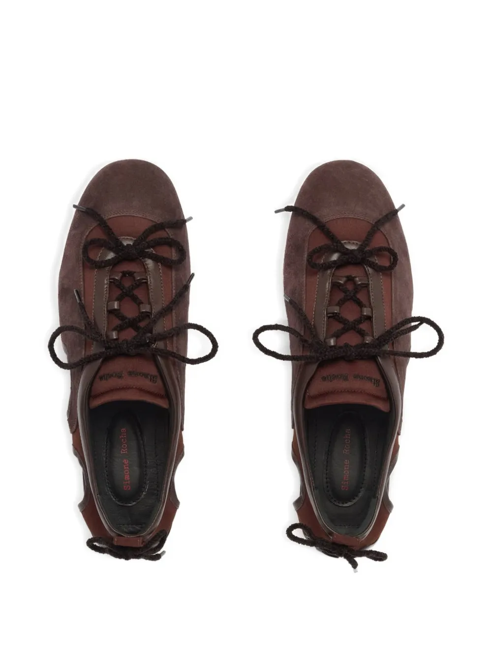 Simone Rocha cutout ballerina sneakers Bruin