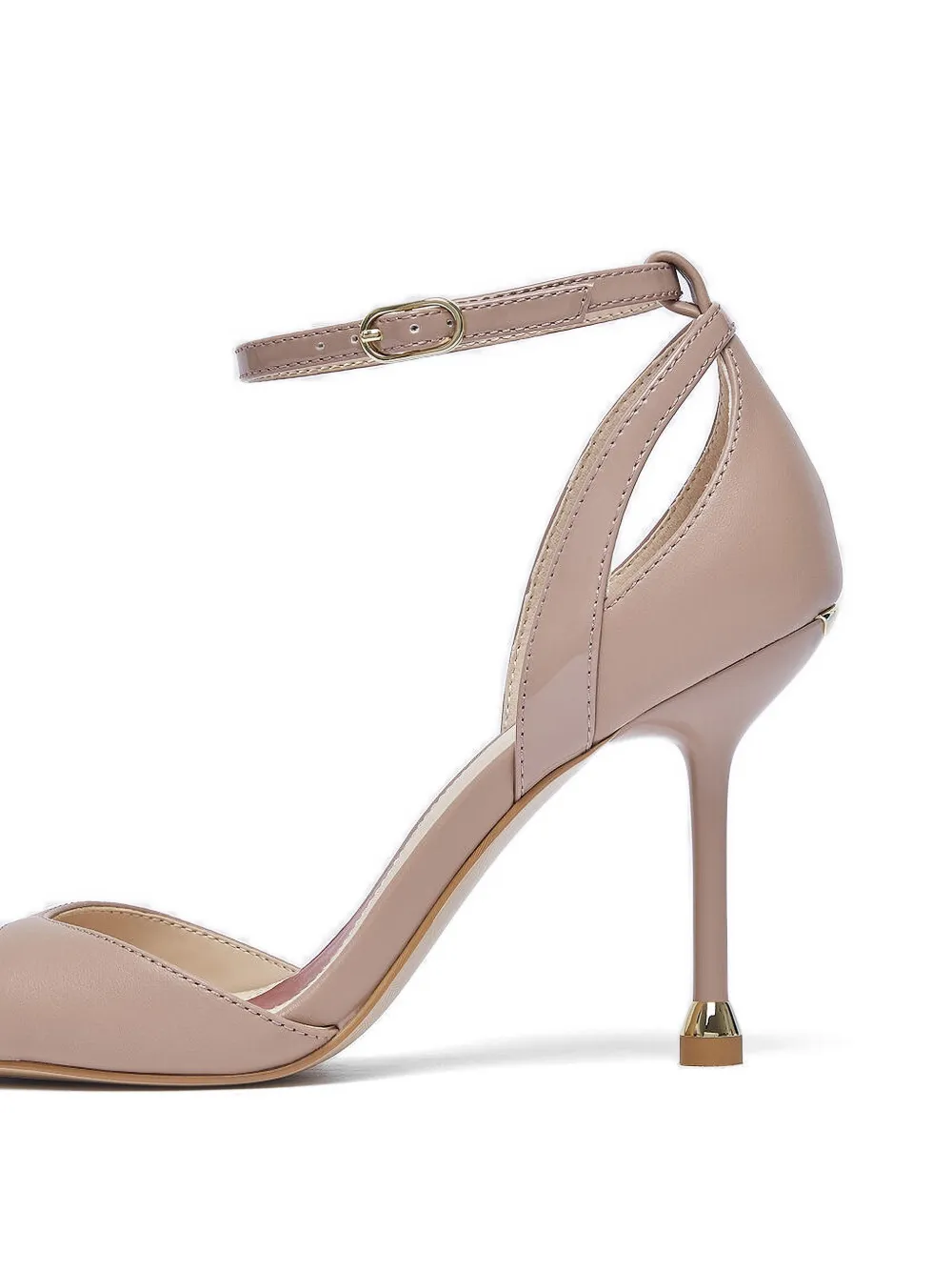 LIU JO Sandalen met enkelbandje en gespsluiting Beige