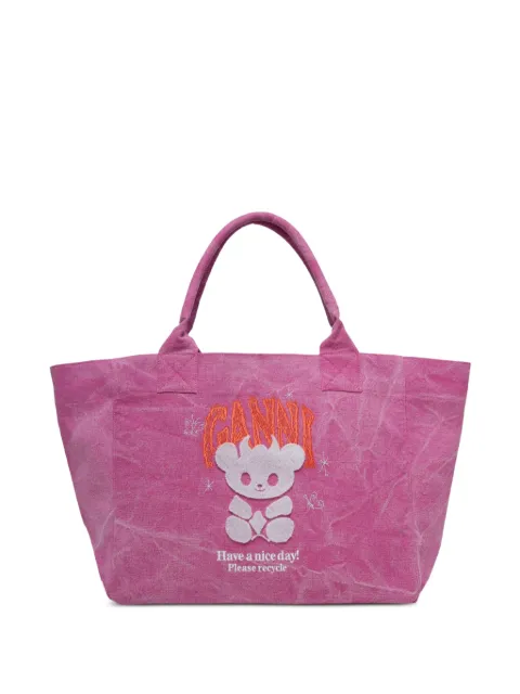 GANNI bolso de hombro Evil Bear Trapeze