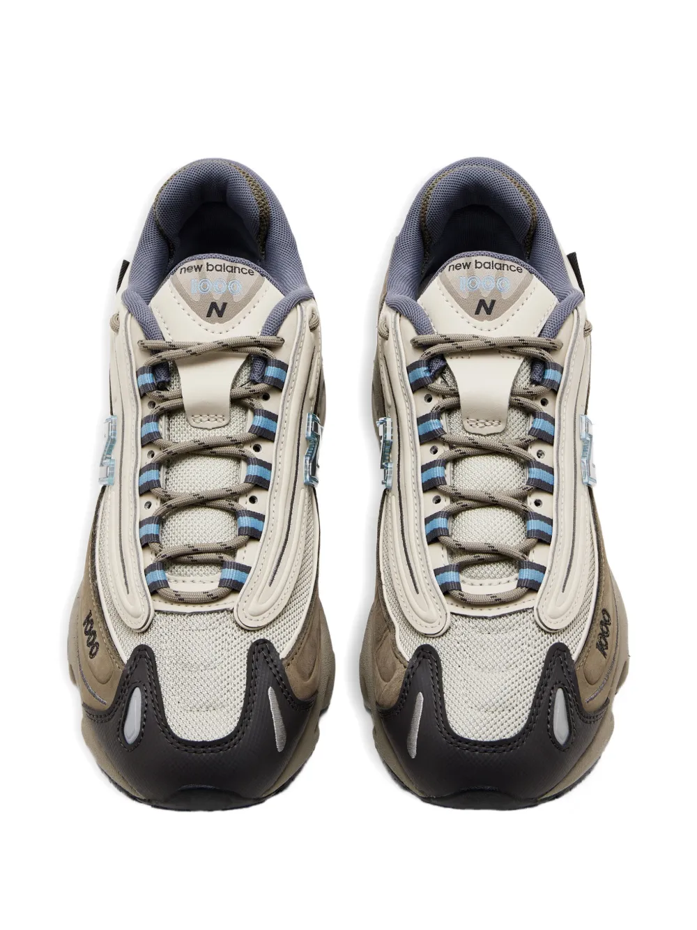 New Balance 1000 Cordura panelled lace-up sneakers Bruin