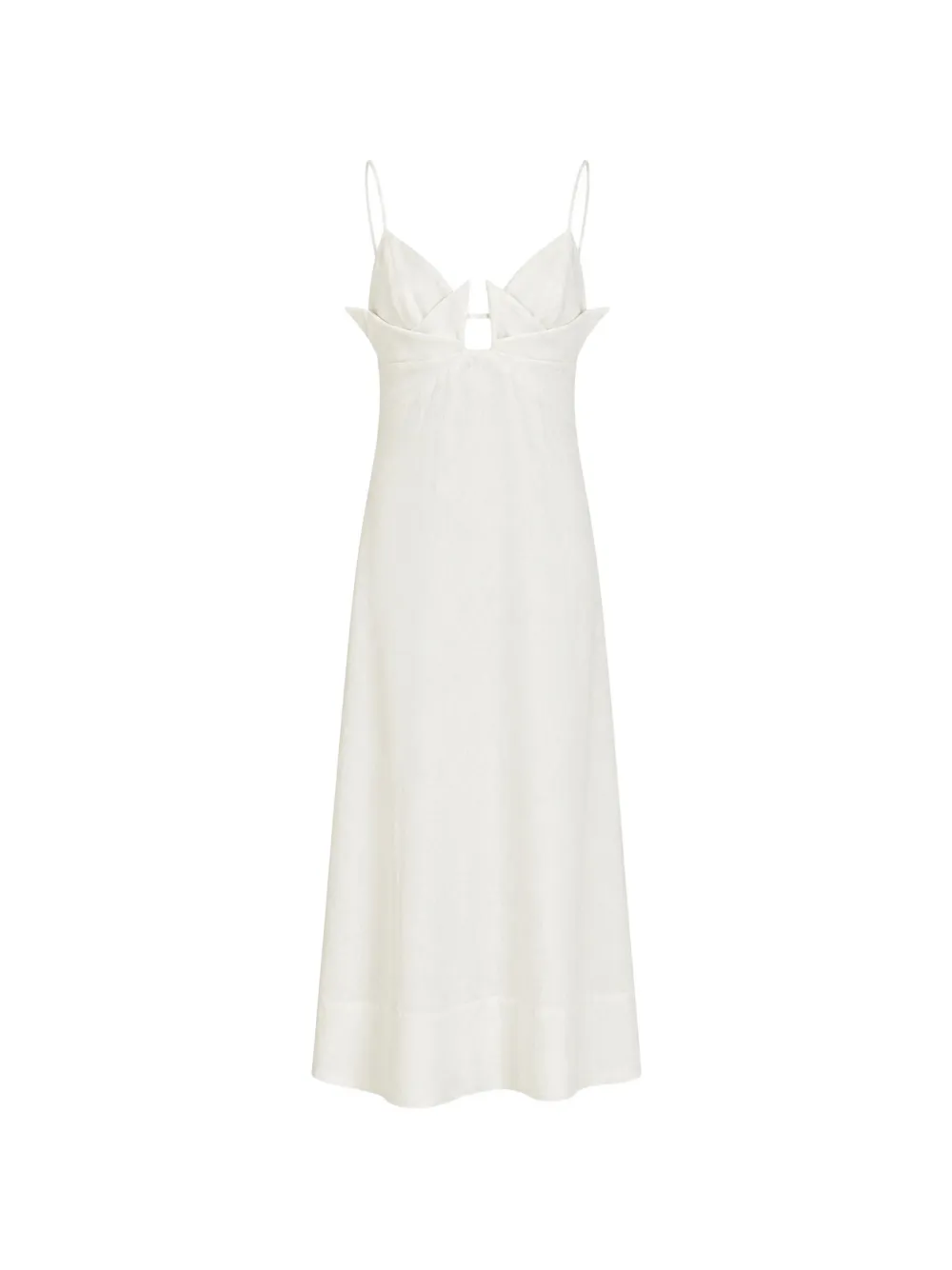 FARM Rio cut-out spaghetti-strap maxi dress - Bianco