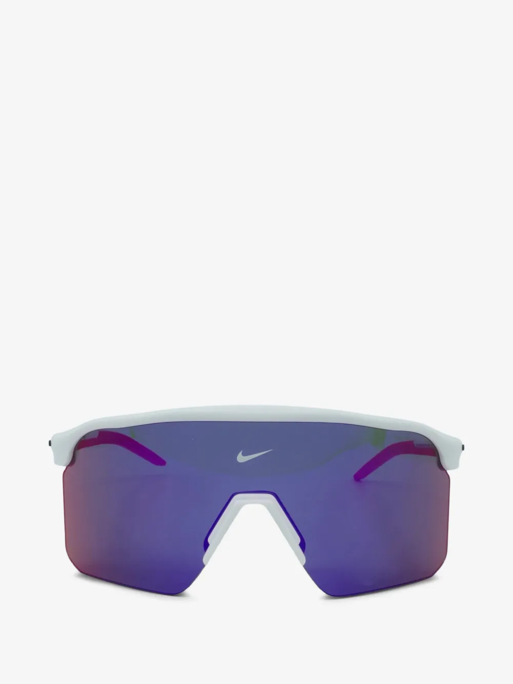 Nike Expedition Shield Team geometric-frame sunglasses | White | Image 1