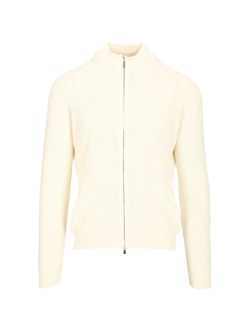 Al Duca D’Aosta 1902 knitted zip-up sweater - Toni neutri