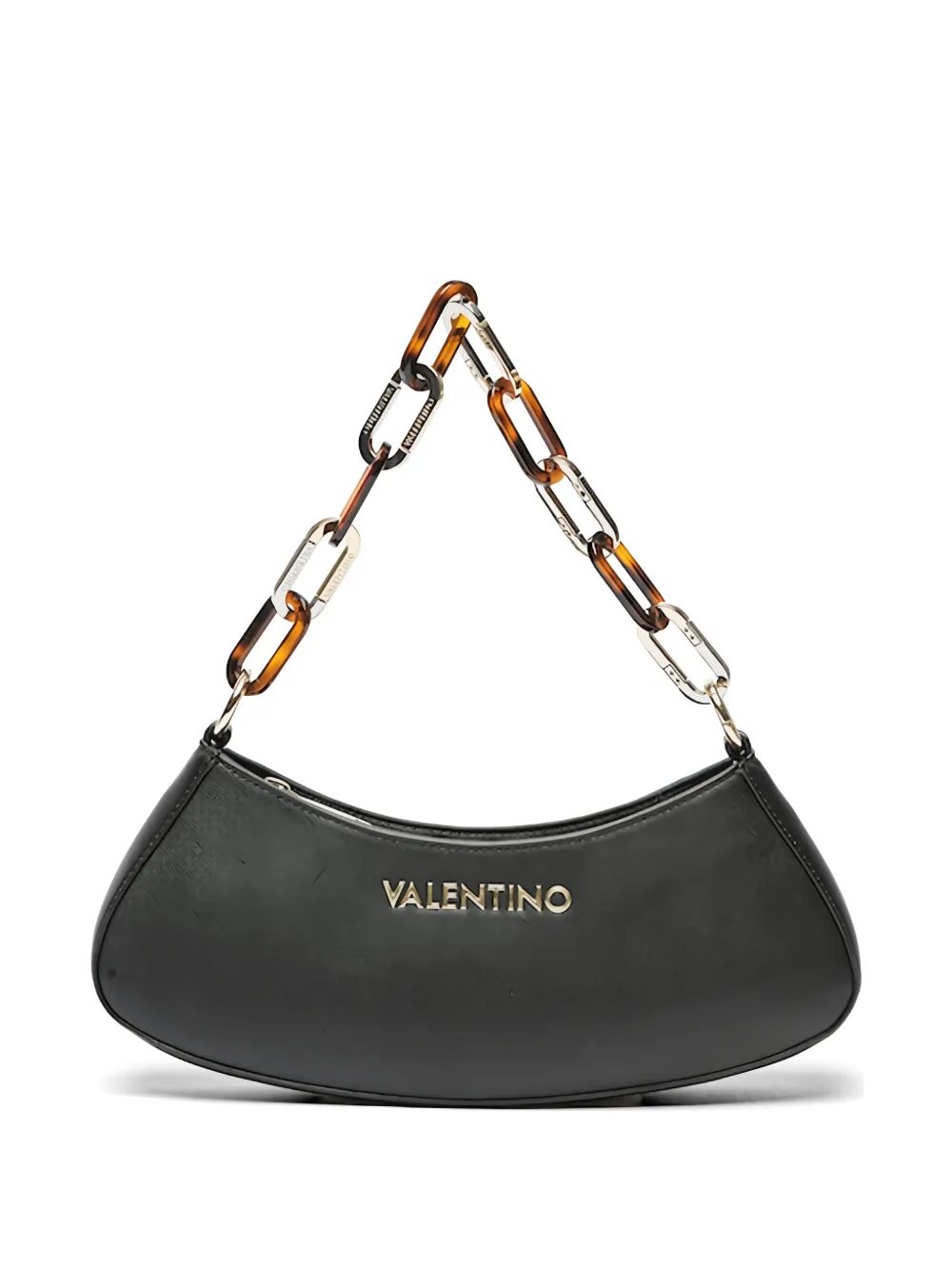 MARIO VALENTINO Borsa a spalla piccola con logo - Black