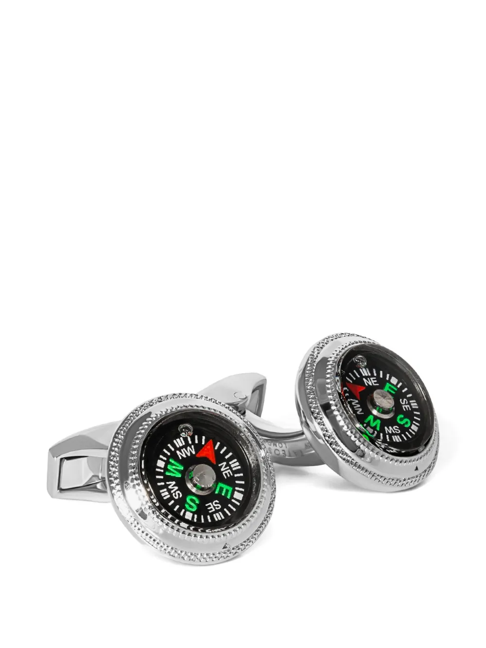 Tateossian Compass cufflinks - Argento