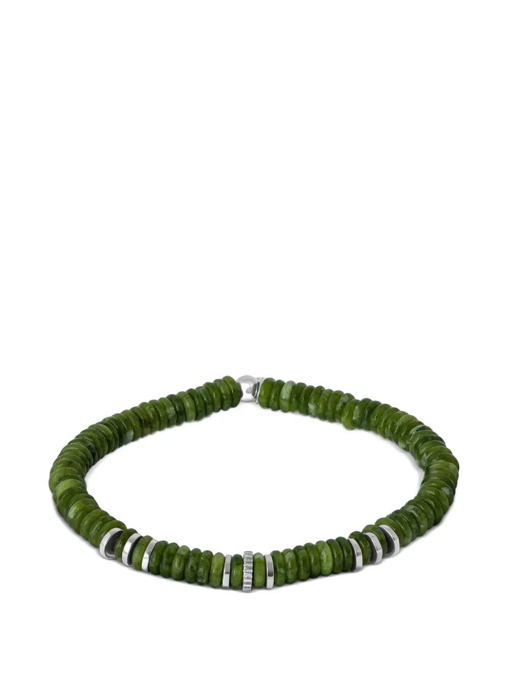Tateossian Positano beaded bracelet - Argento