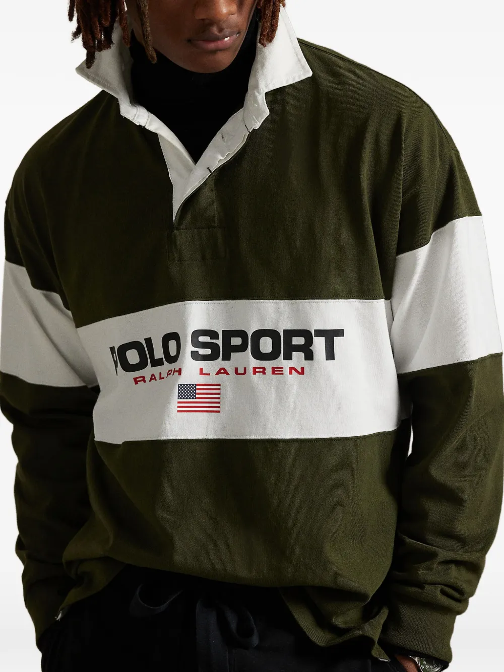 Polo Ralph Lauren Polo Sport sweater met logoprint Groen