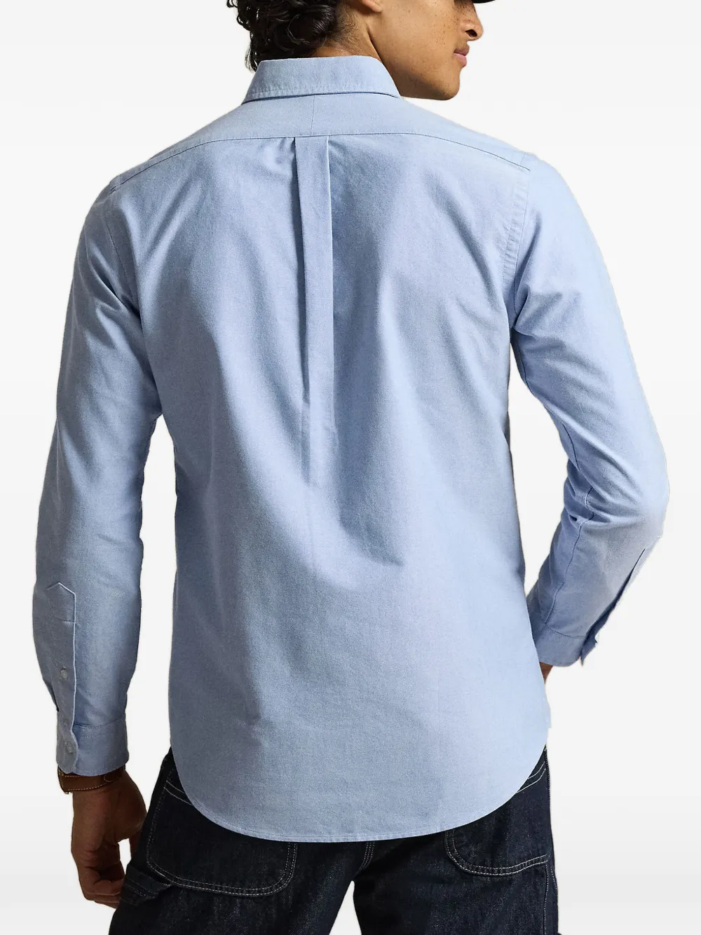 Polo Ralph Lauren Polo Sport overhemd met geborduurd logo Blauw