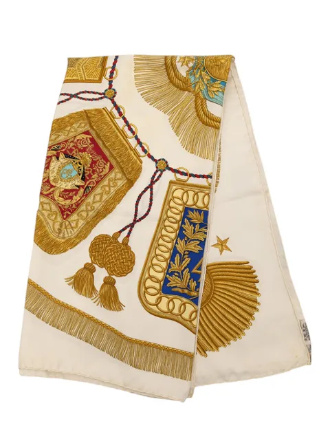 Hermès Pre-Owned 1986-1987 Poste et Cavalerie Silk Scarf 90 scarves