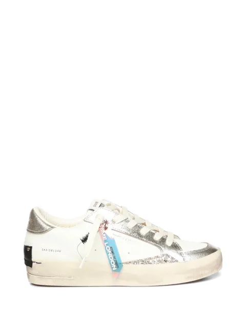 Crime London SK8 Deluxe glitter-detail sneakers