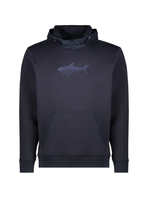 Paul & Shark logo-detail drawstring hoodie