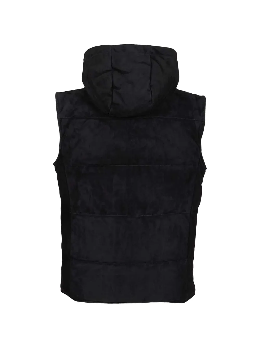 Al Duca D Aosta 1902 Gewatteerde suède bodywarmer Blauw