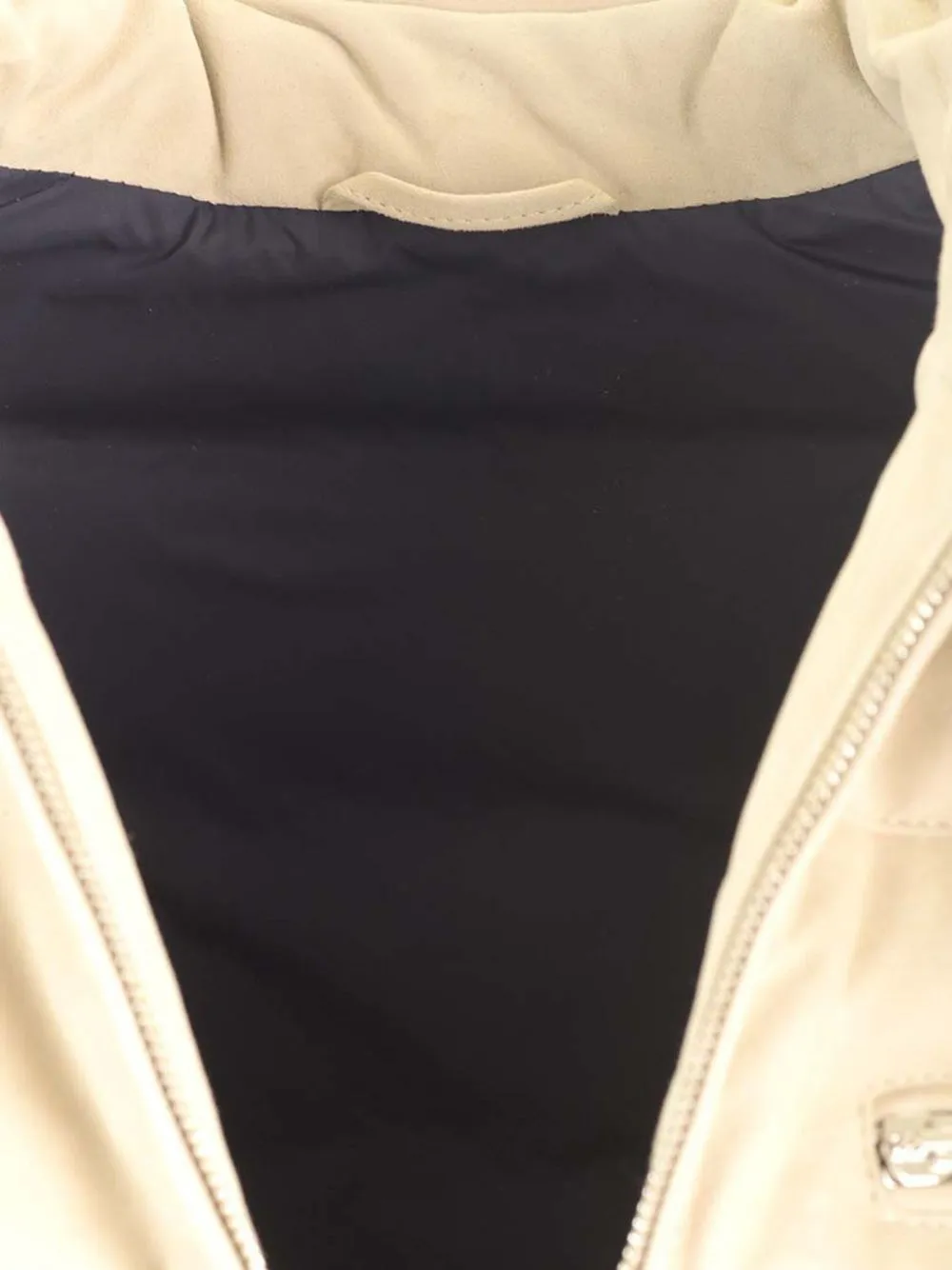 Al Duca D Aosta 1902 Suède bodywarmer Beige