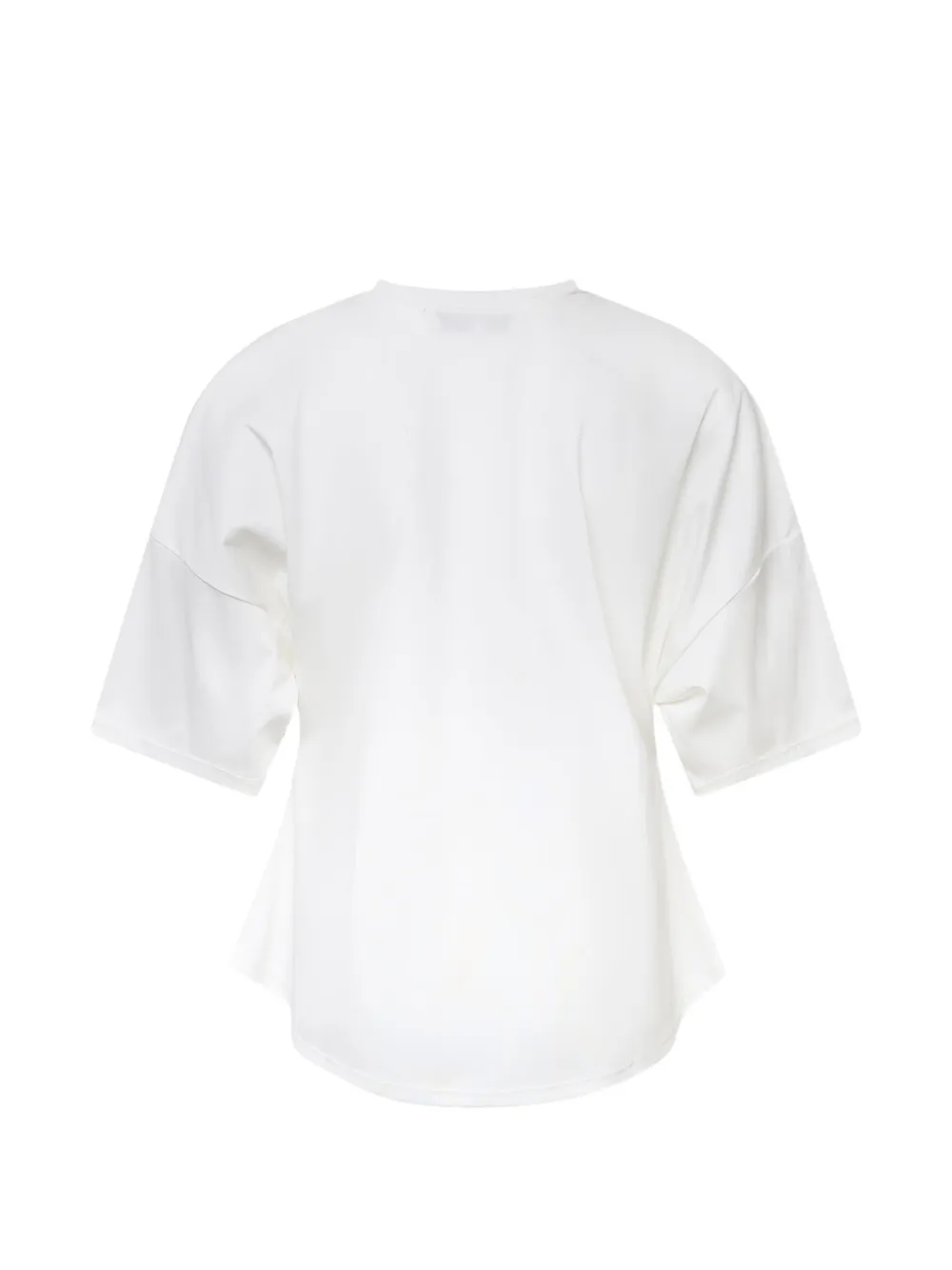  Enföld Camiseta Holgada Con Peplum - Blanco 