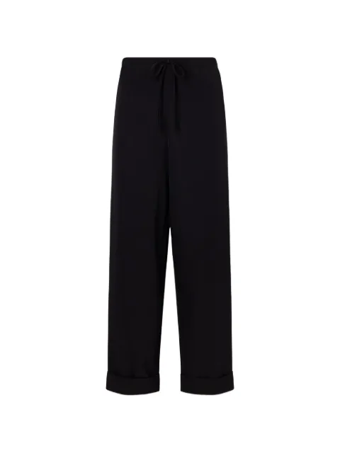 The Row pantalones Delano con cordones en la pretina