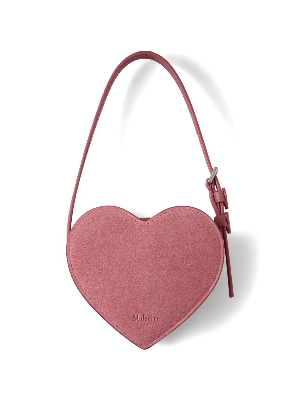 Mulberry Roxanne schoudertas met hart Roze