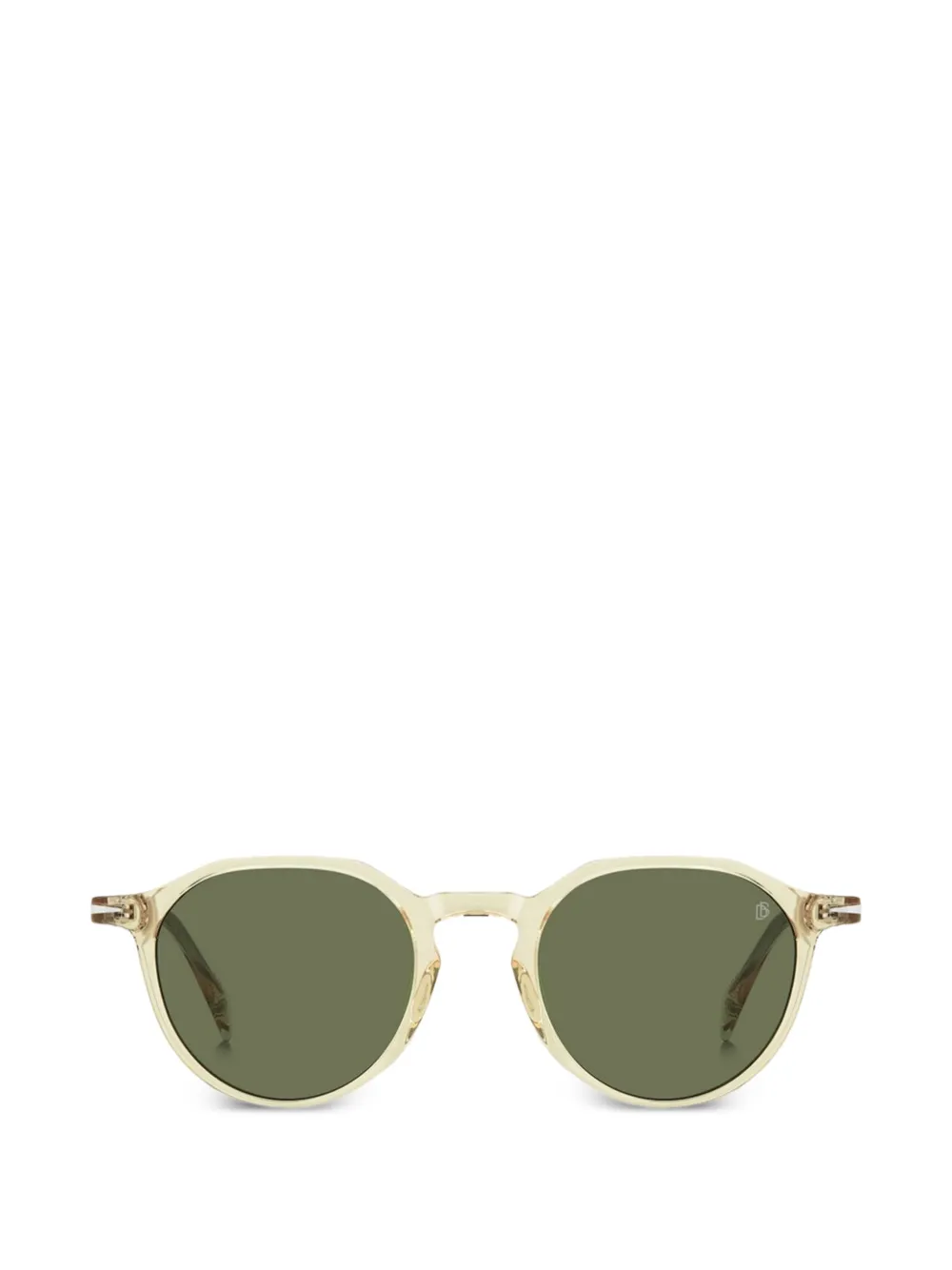 DAVID BECKHAM EYEWEAR round-frame sunglasses - Giallo