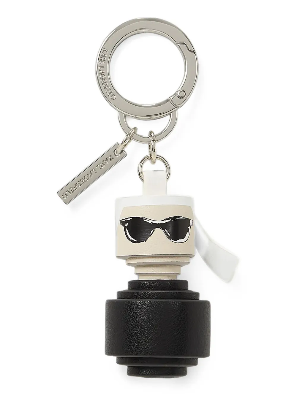 Karl Lagerfeld Ikonik sleutelhanger Zilver