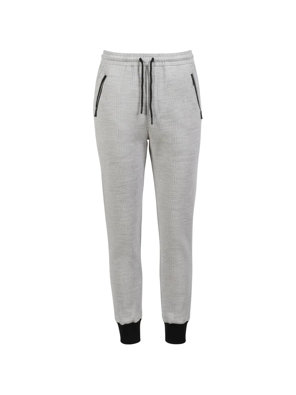 Kiton KNT drawstring track pants - Grigio