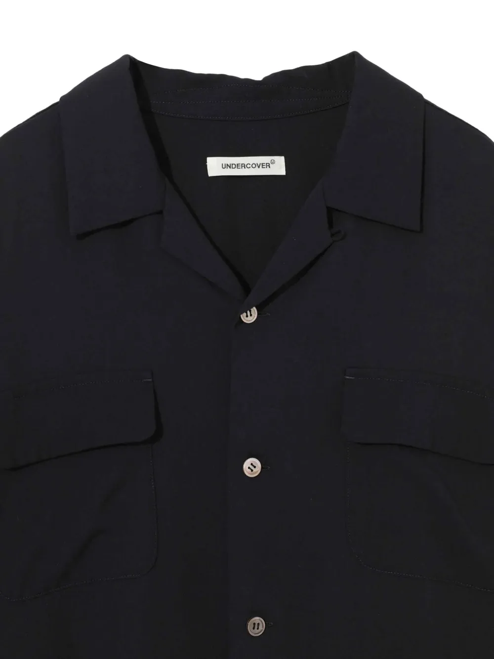 Undercover Gestreept overhemd Blauw