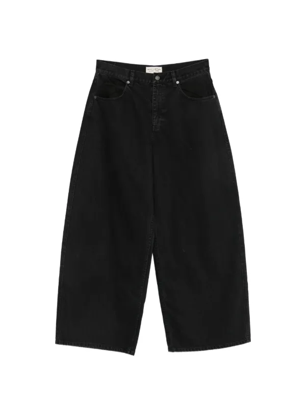 Nili Lotan Wide-leg Jeans in Black