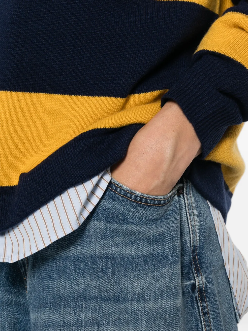 Nili Lotan Jeans met wijde pijpen Blauw