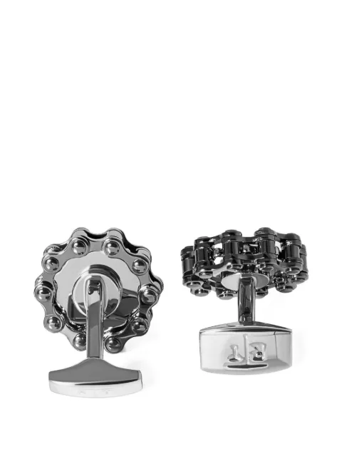 Tateossian Bici Gear chain-link cufflinks