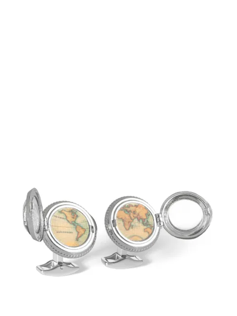 Tateossian World Porthole cufflinks