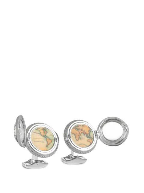 Tateossian World Porthole cufflinks