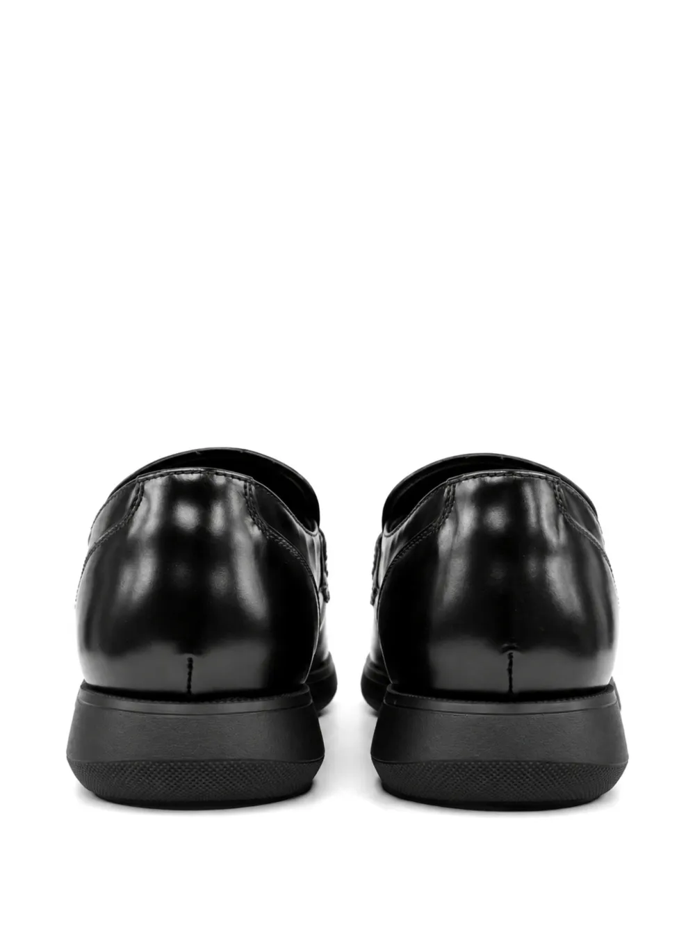 Church's leather penny loafers Zwart