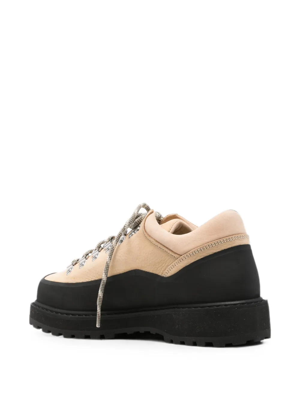 Diemme Cornaro Gomma leather sneakers Beige