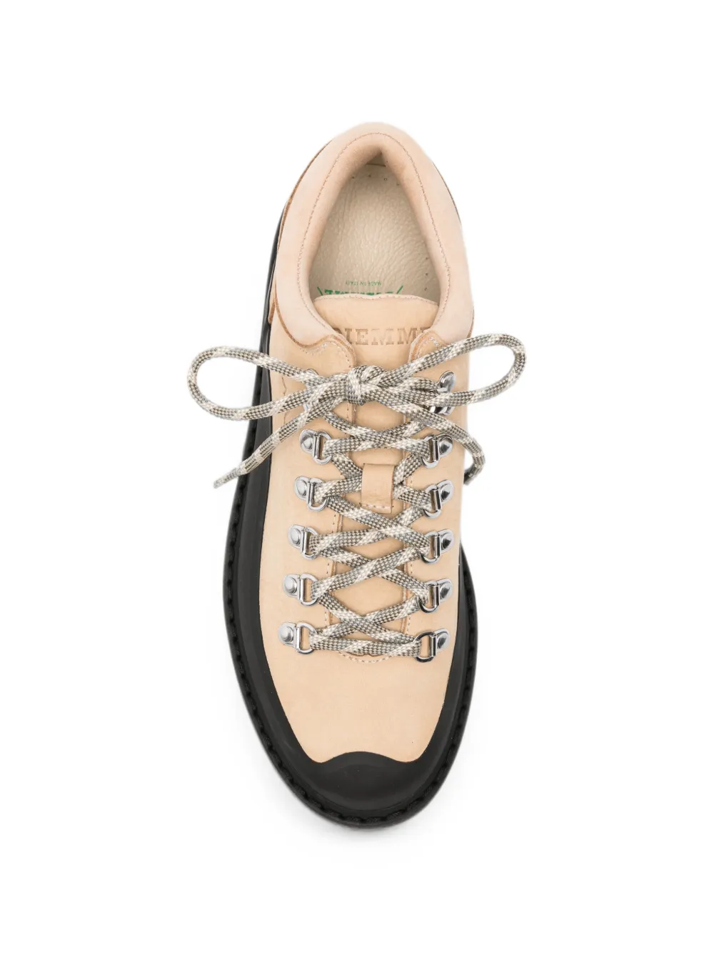 Diemme Cornaro Gomma leather sneakers Beige