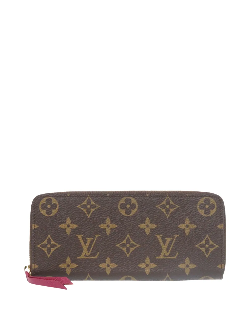 Louis Vuitton Pre-Owned 2018 Monogram Clemence Wallet long wallets - Marrone