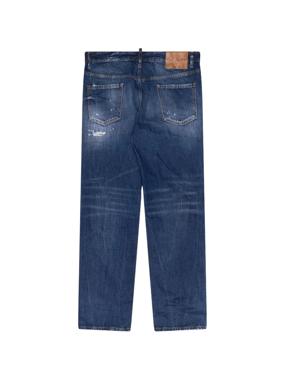DSQUARED2 642 gerafelde jeans Blauw
