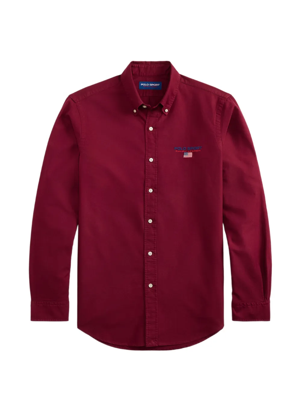 Polo Ralph Lauren Polo Sport logo-embroidered shirt - Rosso