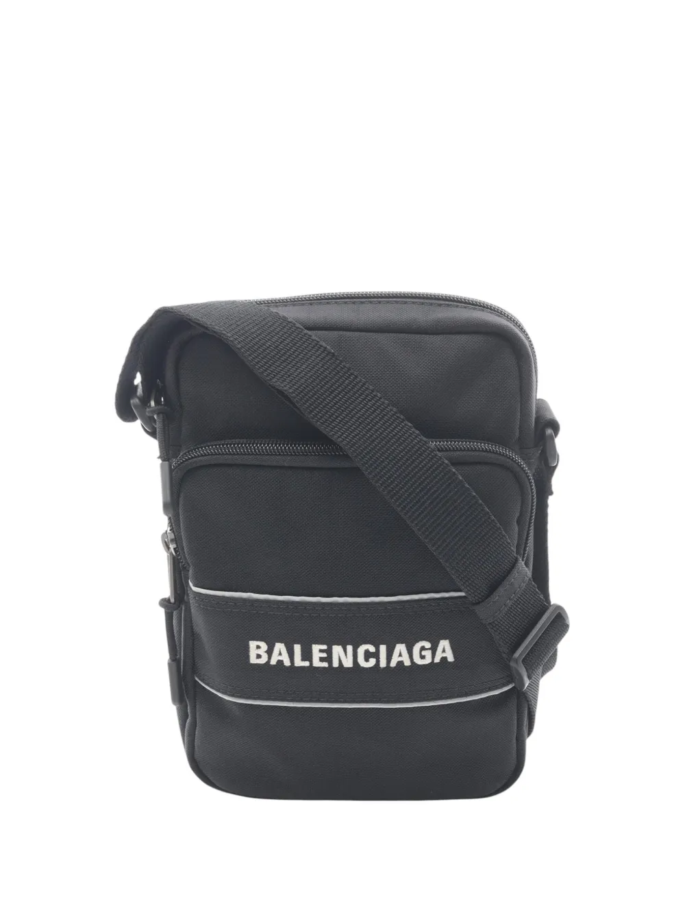 Balenciaga Pre-Owned 2010-2026 Nylon crossbody bag - Schwarz