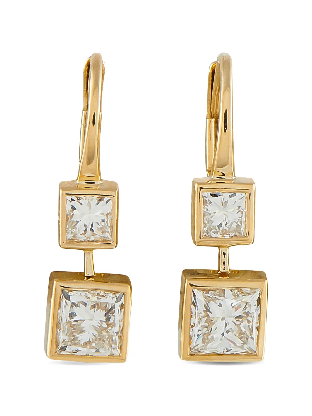 LB Exclusive diamond earrings - Gold