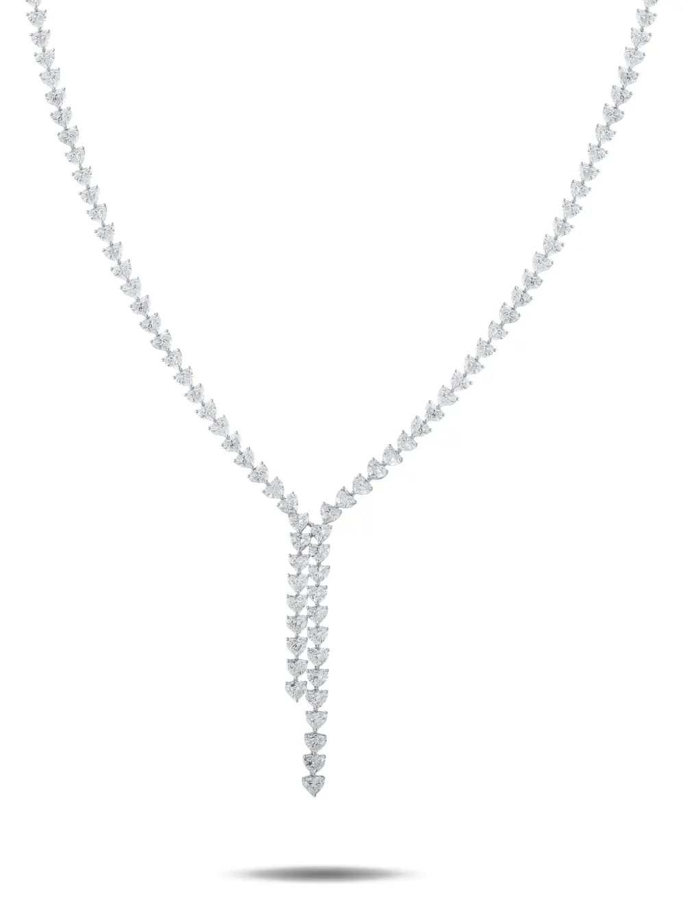 LB Exclusive heart diamond necklace - Argento