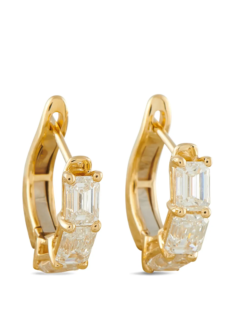 LB Exclusive diamond earrings - Gold
