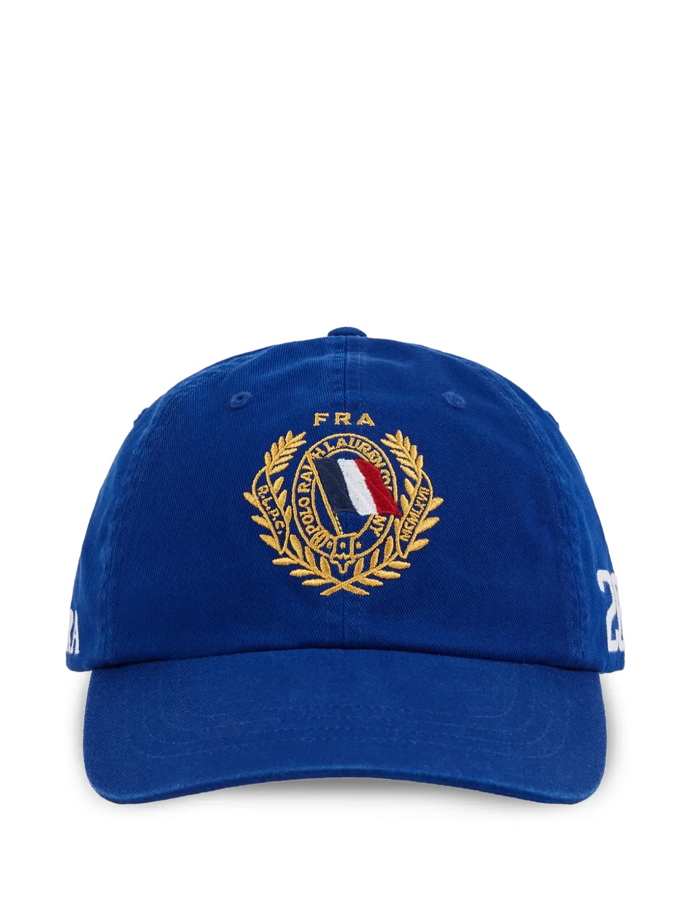 Polo Ralph Lauren Cappello da baseball France con ricamo - Blu