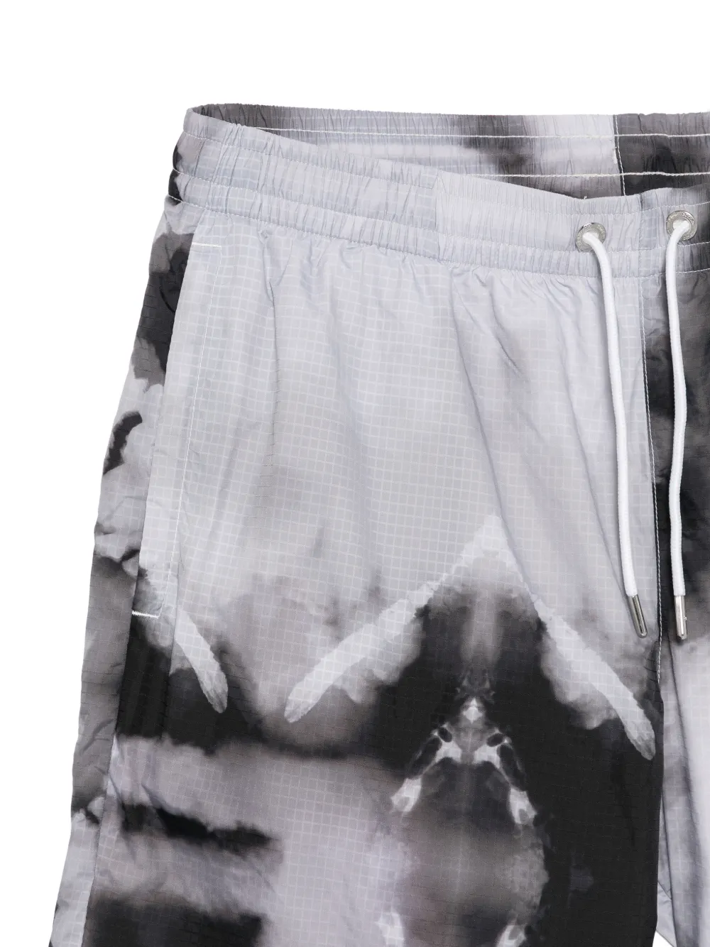 Sergio Tacchini Sansevero shorts met tie-dye print Grijs