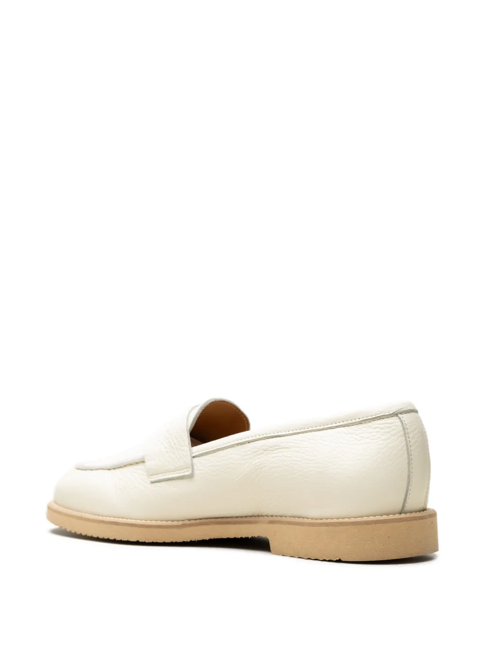 CHUCKIES Leren loafers Wit