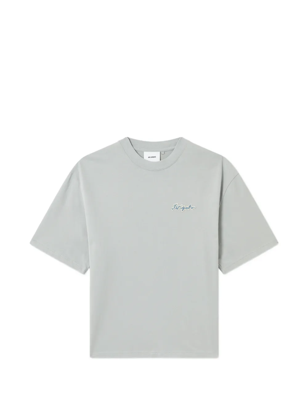 Axel Arigato t-shirt à logo brodé - Bleu