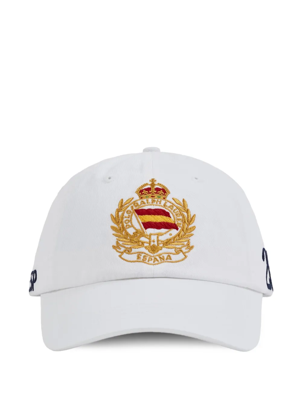 Polo Ralph Lauren Cappello da baseball con ricamo - Bianco
