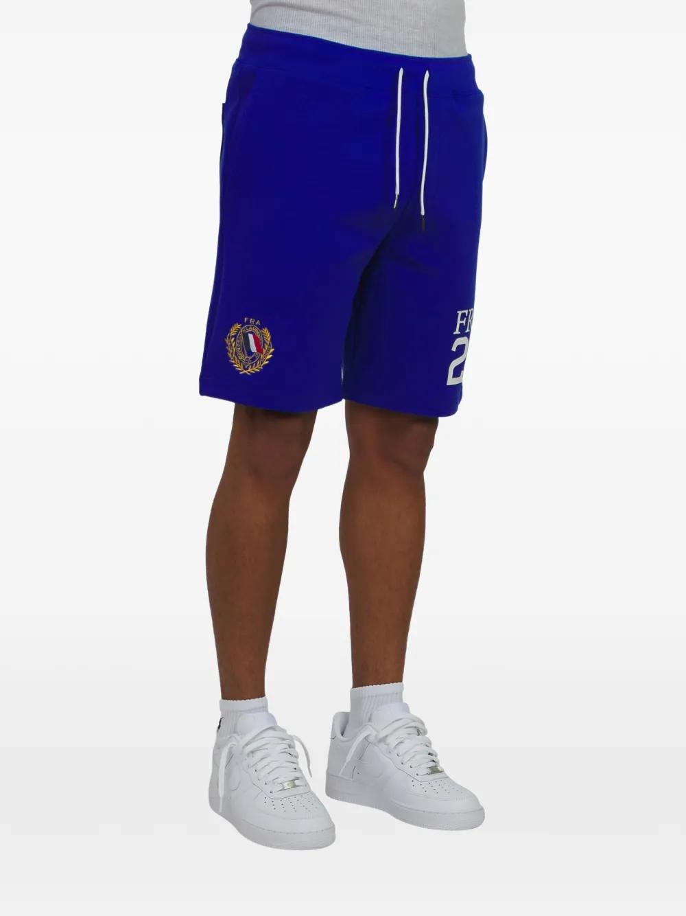 Polo Ralph Lauren France dubbelgebreide shorts Blauw