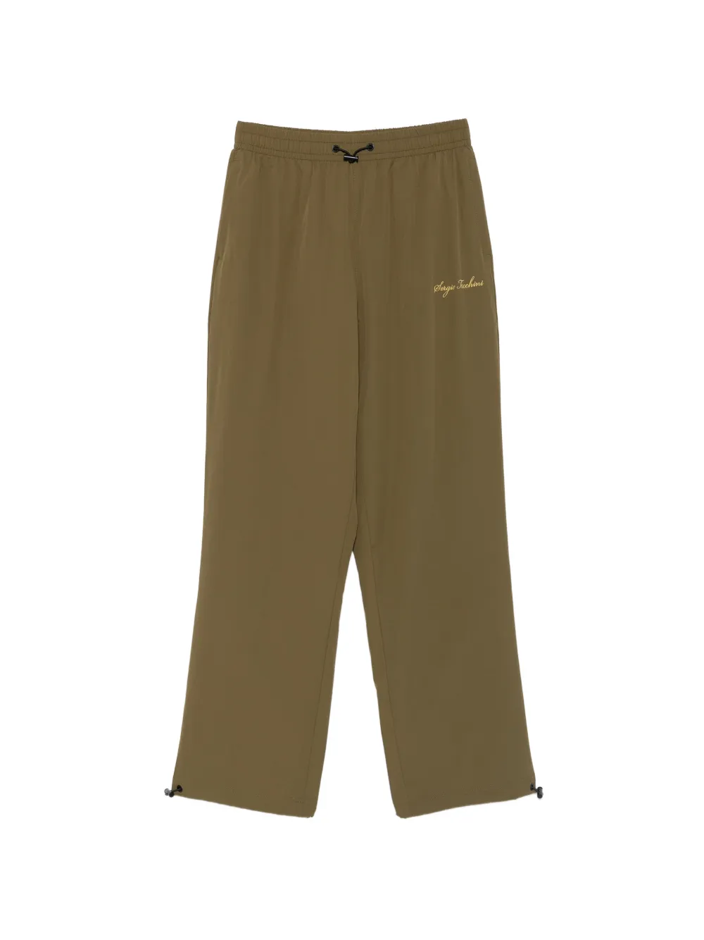 Sergio Tacchini Brunelleschi logo-embroidered track pants - Verde